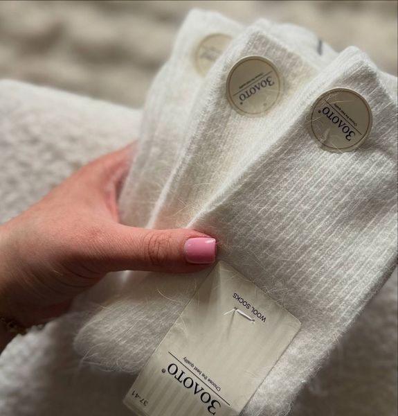 Вовняні жіночі шкарпетки, висока посадка, 37-41 р. набір 10 пар C553 фото