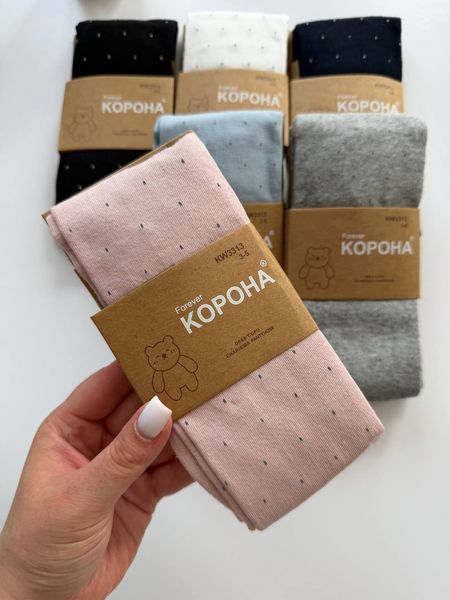 Дитячі колготи, бавовна, набір 6 штук KW3313 фото