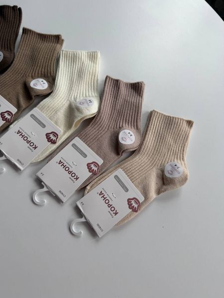 Дитячі шкарпетки в пастельних кольорах, набір 10 пар CY4030-1 фото