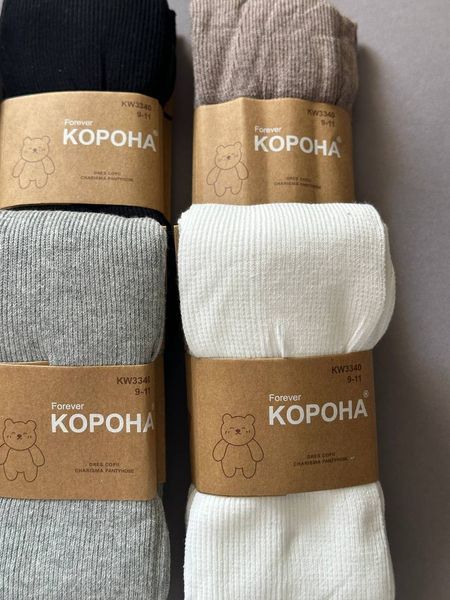 Стильні дитячі колготи, набір із 6 штук KW3340 фото
