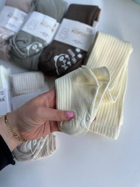 Теплі дитячі колготи в трендових кольорах, набір із 6 штук KW3339 фото