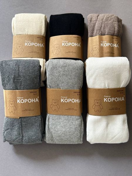 Стильні дитячі колготи, набір із 6 штук KW3340 фото